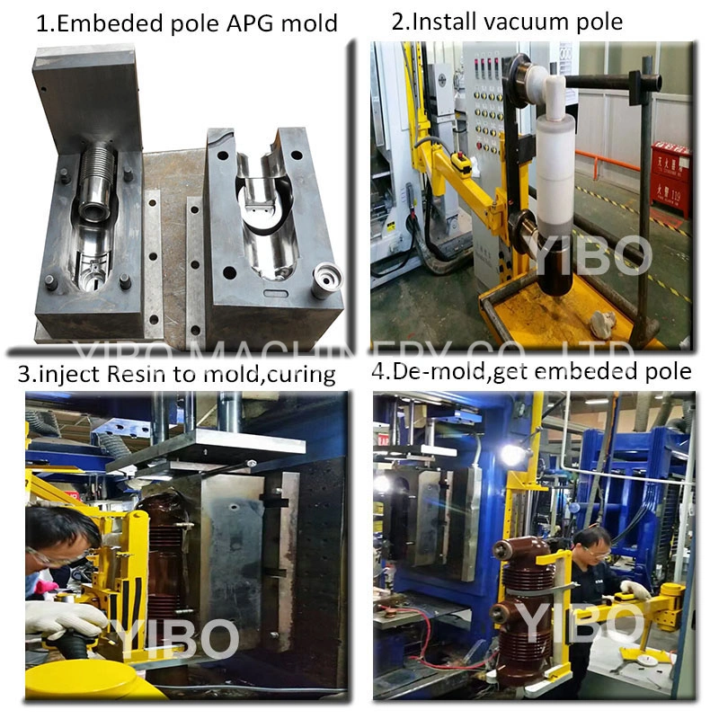 APG Epoxy Resin Clamping Machine Hydraulic Pressure Epoxy Resin Gelation Machine