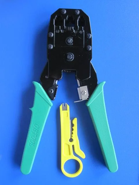 Network Crimping Tool Modular Pin Plug Crimper Pliers Rj11 Rj12 RJ45 (TL-315)