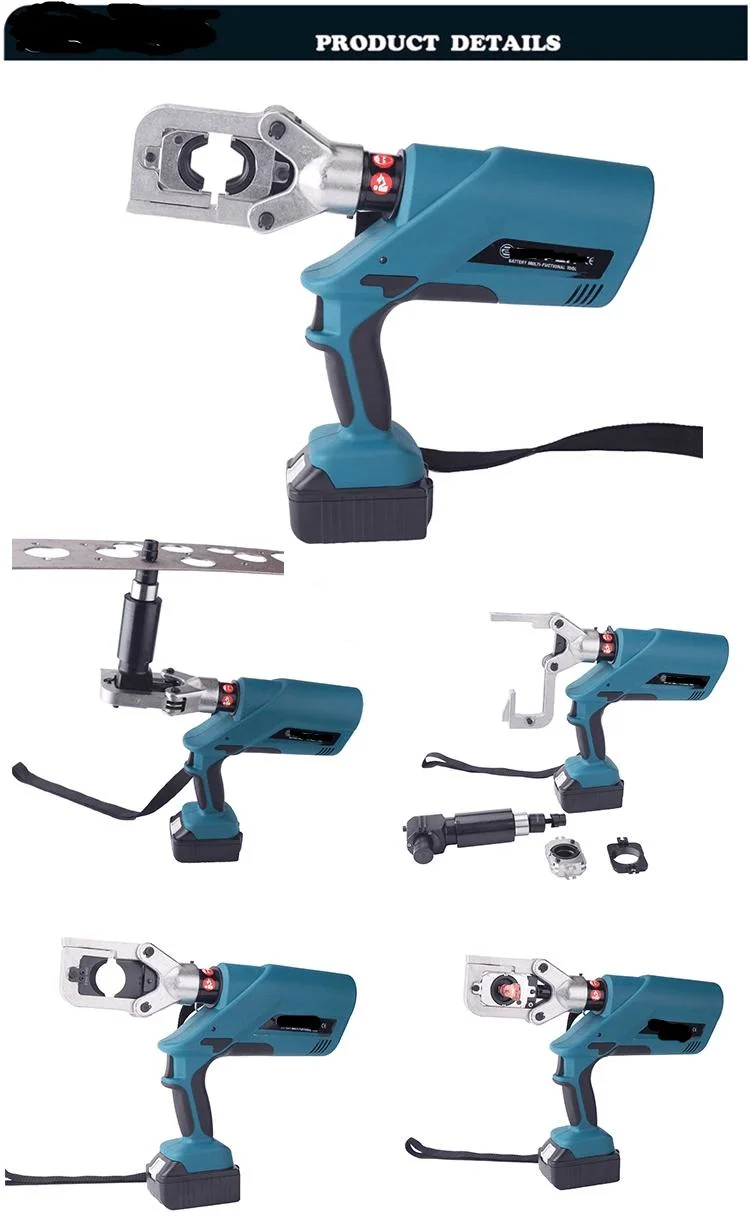 Bz-60unv Battery Powered Tool Punching Cutting Hydraulic Crimping Tool