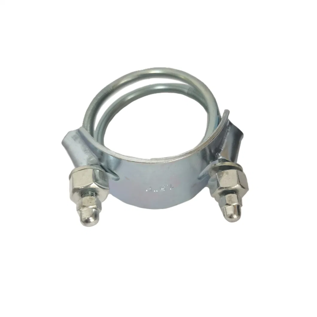 Stainless Steel Double Bolt Hydraulic Hose Fittings 304 Bolt Head Hose Clamp