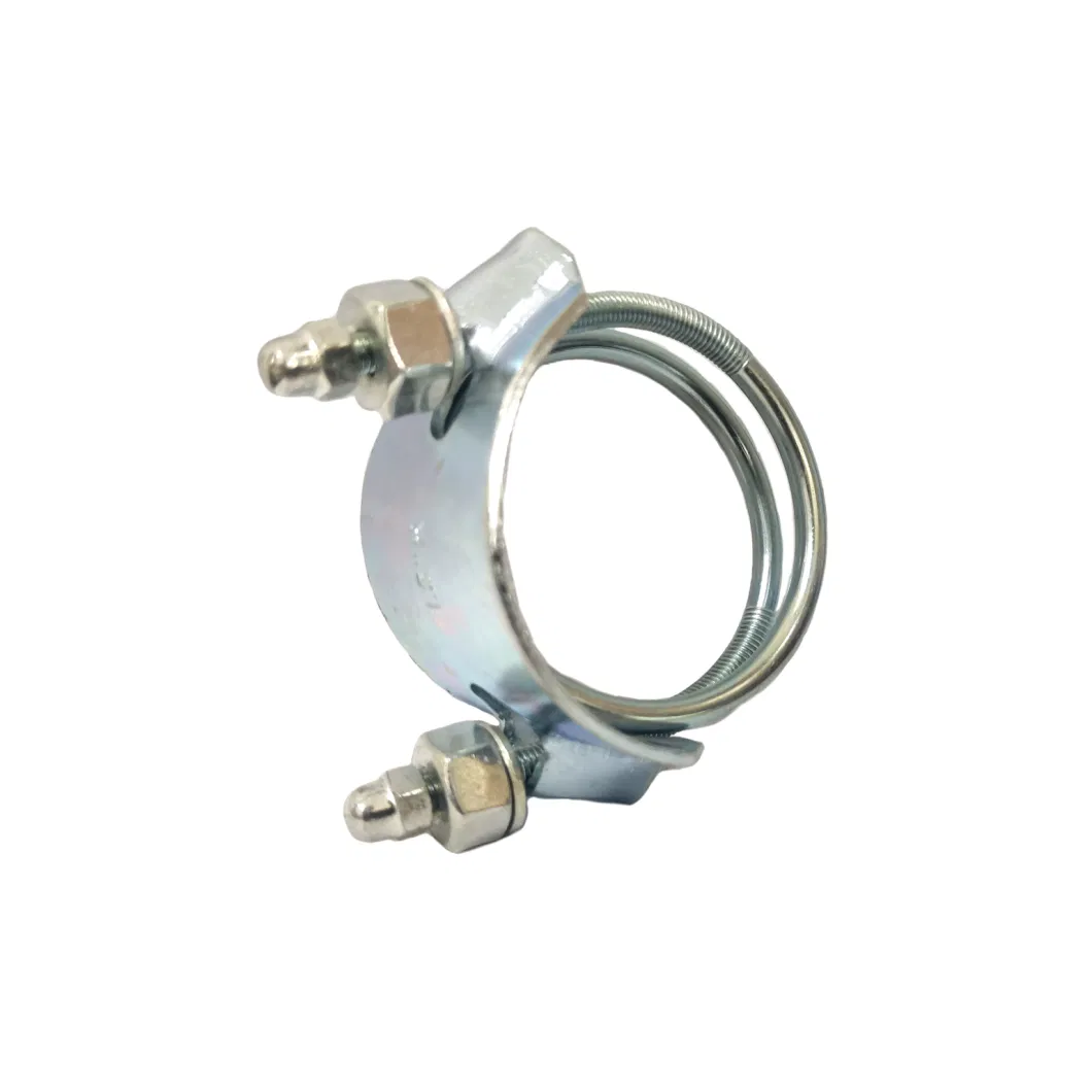 Stainless Steel Double Bolt Hydraulic Hose Fittings 304 Bolt Head Hose Clamp