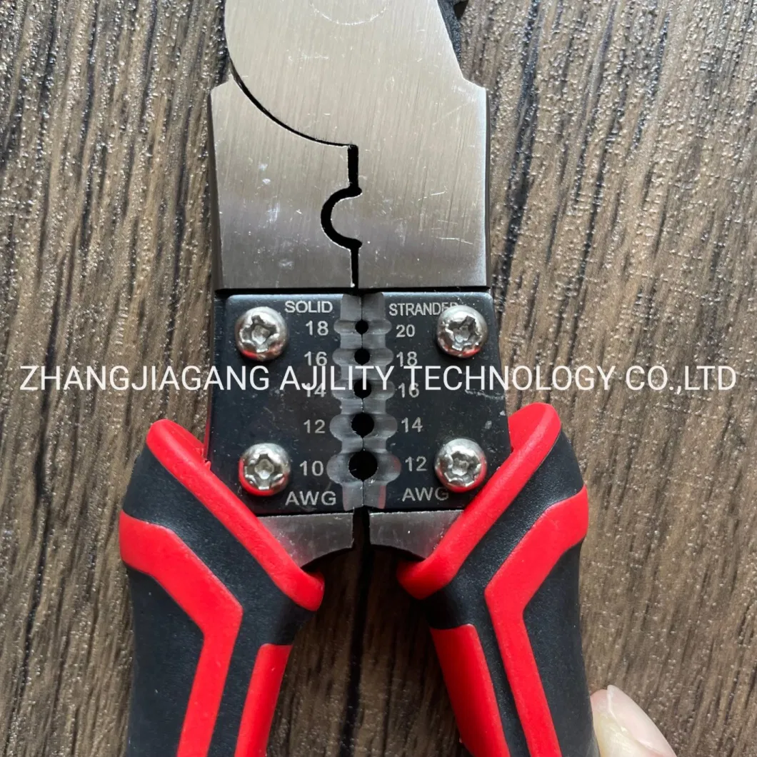 Y01342-1 Industrial Multi Wire Stripper Stripping Crimping Cutting Tool Linesman