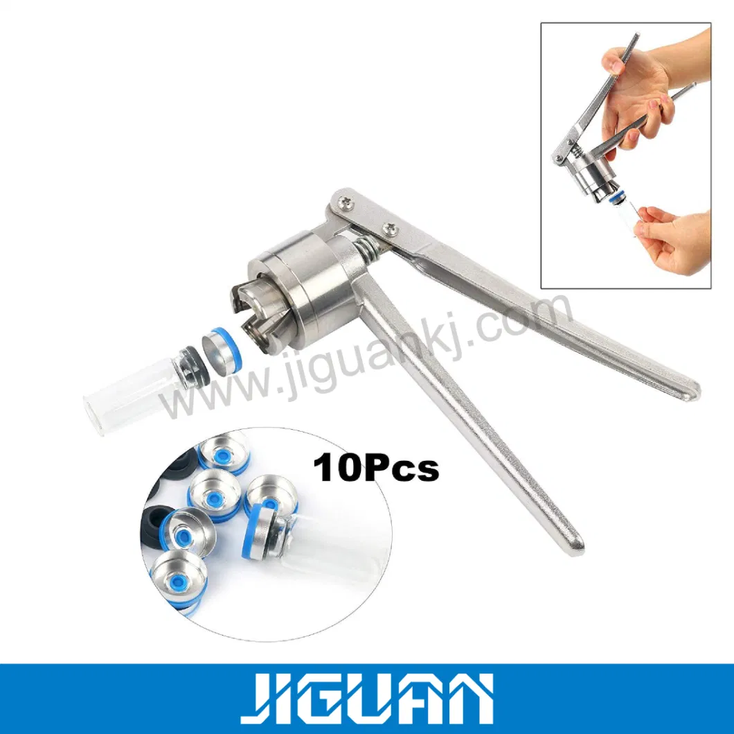 Glass Vial Crimper 13mm 15mm 20mm Vials Sealing Machine Cap Capper Bottle Crimping Capping Tools