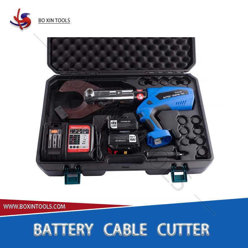 Em-105c Portable Battery Crimping Tool Powered Cutting Tool Hydraulic Cable Cutter