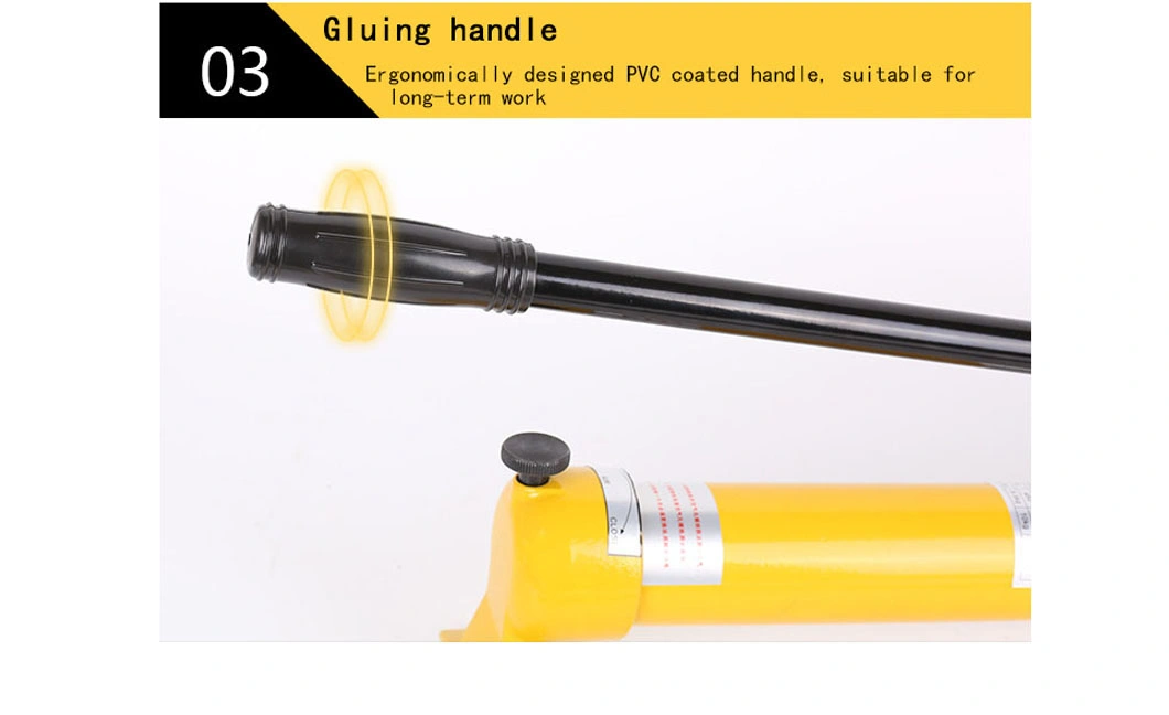 Hydraulic Hand Pump Cp-700 Press Portable Simple High Pressure Hand Oil Pump 700 Bar Factory Hot Sale