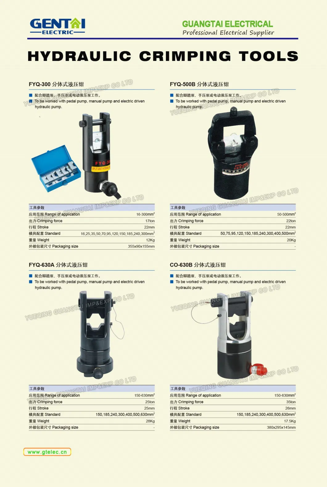 Ht-50A Integrated Hydraulic Cable Cutter