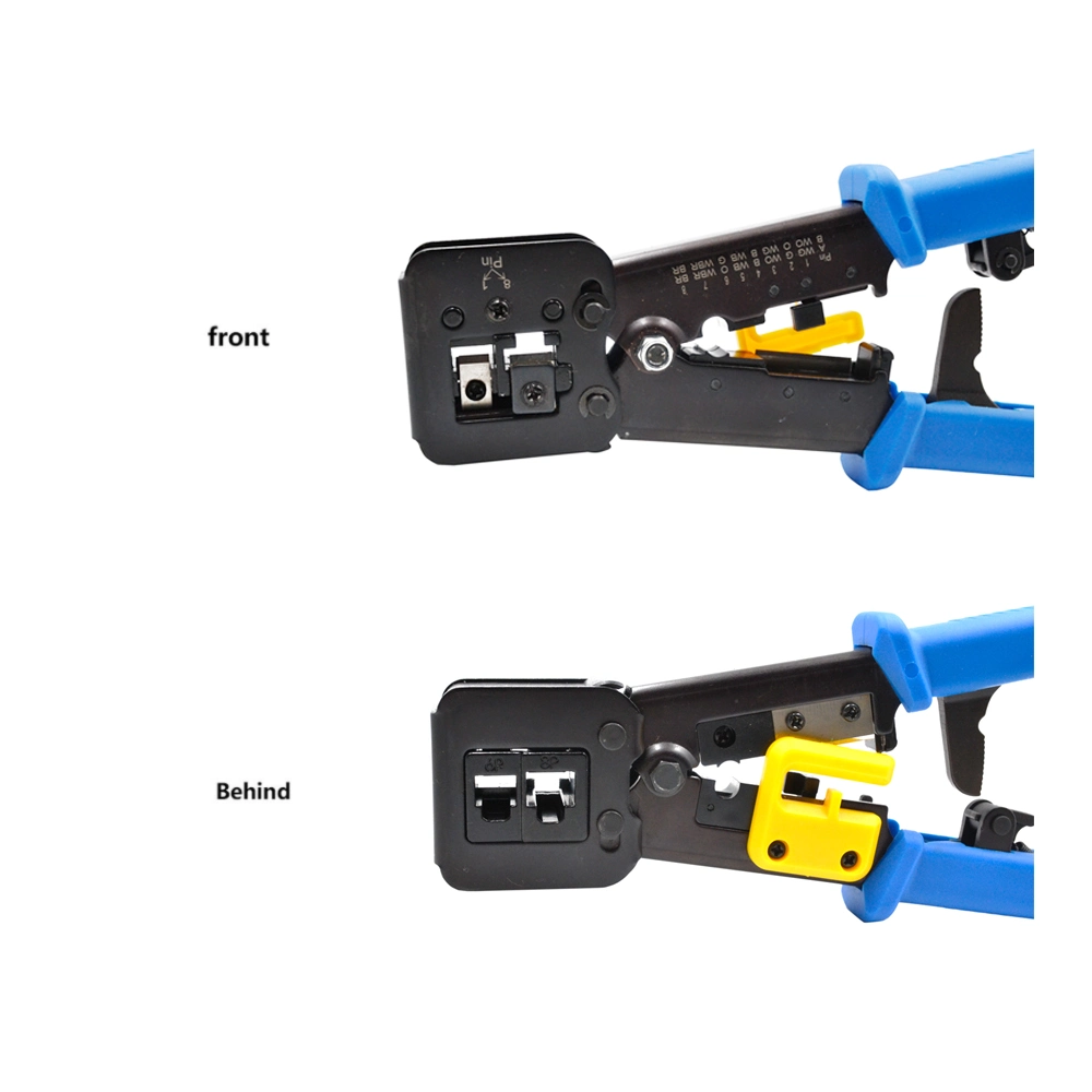 Ethernet Cat5e CAT6 Network Cable Hand Cutter Crimper Easy Pass Through Crimping Tool Tool