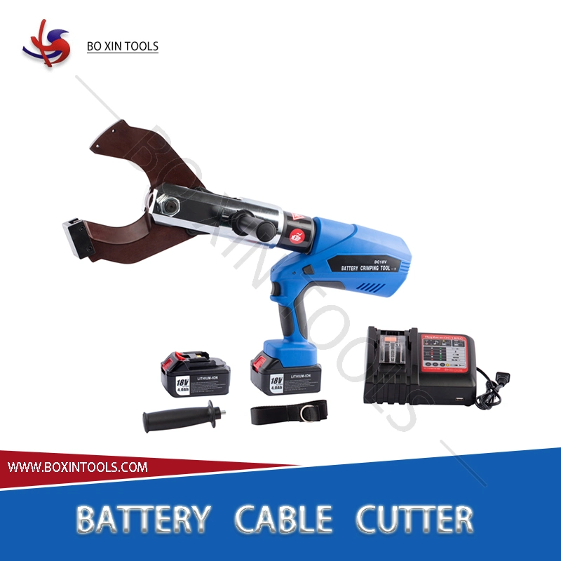 Em-105c Portable Battery Crimping Tool Powered Cutting Tool Hydraulic Cable Cutter