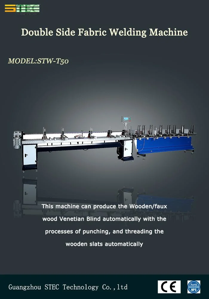 Hot Selling Good Factroy Automatic Punching Threading Machine for Wooden Venetian Blinds Slats