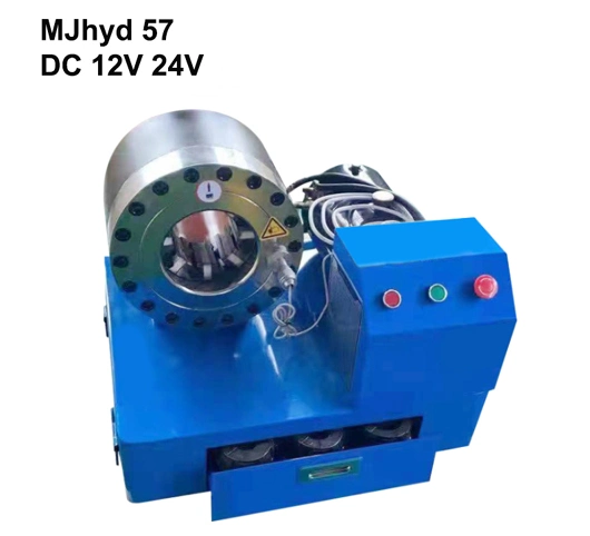 Battery Powered Steeil Pipe Press Tools 1/8-2&prime;&prime; 12V 24V Vehicle Air Conditioner Used Hydraulic Hose Crimping Machine