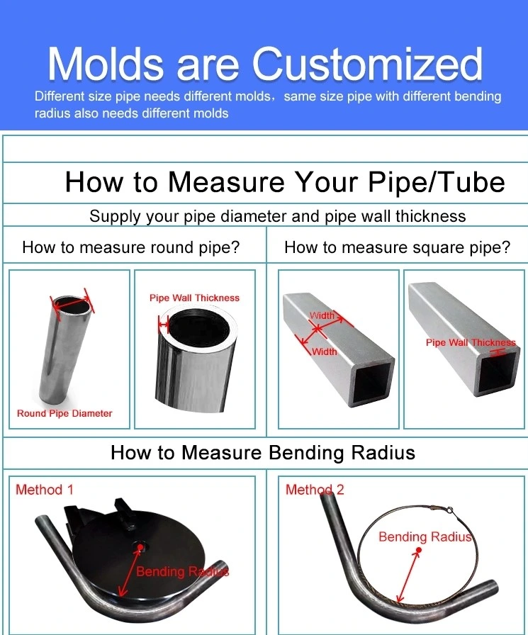 Hydraulic Automatic Pipe Bending Machine/Nc Stainless Steel/Copper/Square Tube Bender