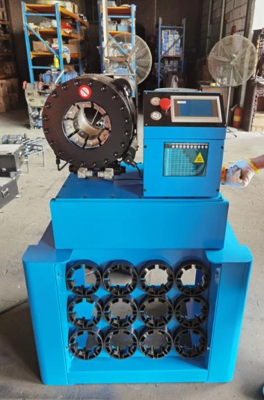 China Direct Factory Pipe Press Fitting Machine CNC Automatic P32 Hose Crimper Crimping Machine Hydraulic Hose Cirmper Machine Crimping with Quick Change Tool