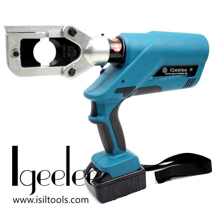 Igeelee ED-60unv Portable Multifunction Battery Powered Crimping/Cutting/Punching Tool