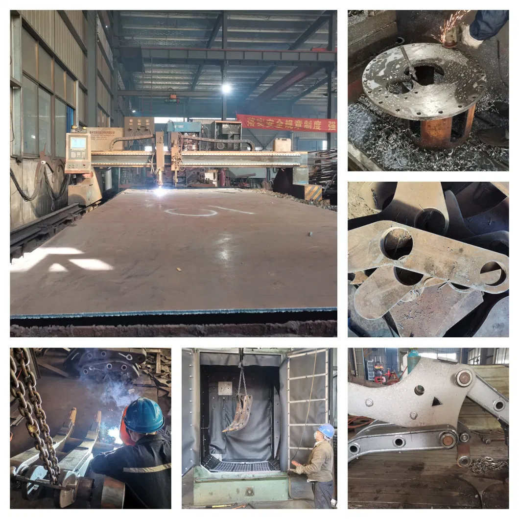 Rotating Excavator Hydraulic Demolition Metal Car Dismantling Shears