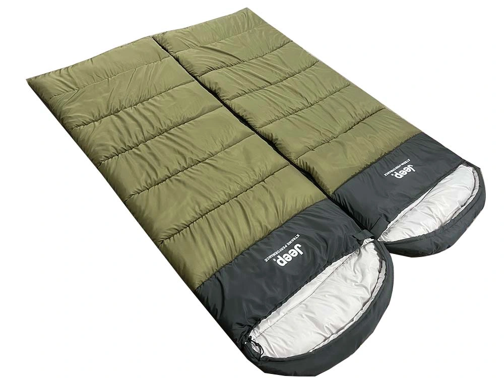 Waterproof Lightweight Warehouse Double Pillows 2 Person Adult Sleeping Bag