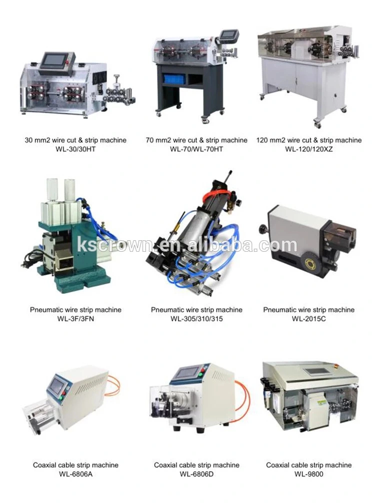 Printing Machine for Cable China Wire Stripper with Strip &amp; Cut Functions and Inkjet Printing Machine