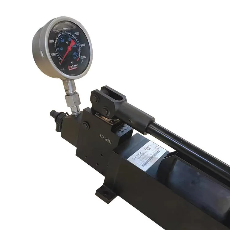 200 MPa 2000 Bar Anti Corrosion Dual Speed Hydraulic Hand Pump