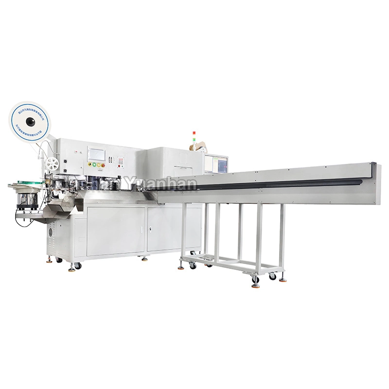 Fully Automatic Wire Strip Terminal Crimping and Housing Insertion Machine with CCD and Cfm System Housing Insertion Machine