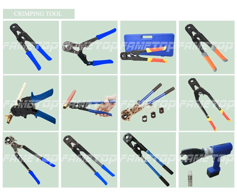 Battery Crimping Tool for Pex-Al-Pex Multilayre/Copper/Stainless Steel Pipe
