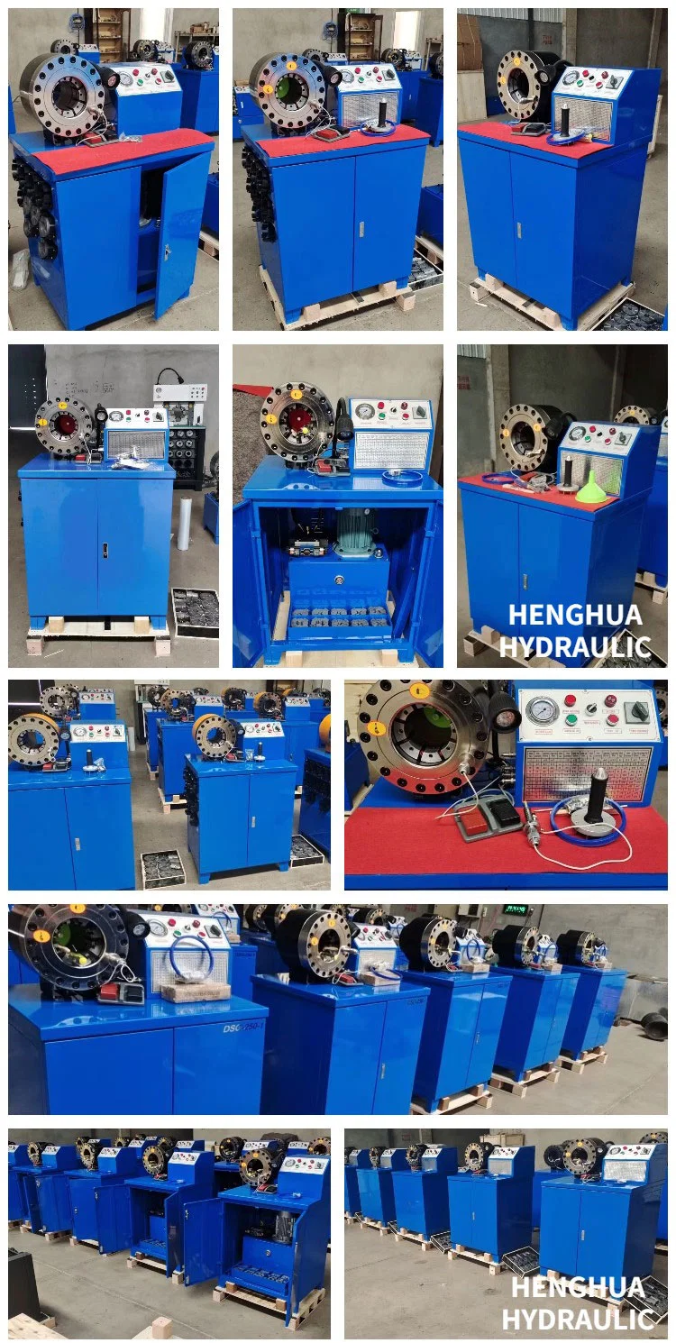 CE 1/4-2&prime; &prime; 12sets Automatic Finn Power Hydraulic Tuber Crimping Machine / Hose Crimper Machine with Quick Change Tool