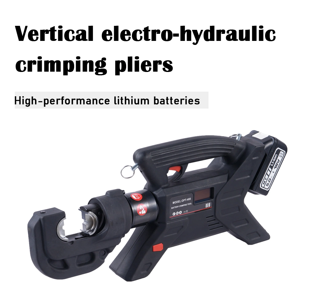 Dlq-400c Crimping Pliers Power Tools 4.0ah18V Lithium Battery High Performance