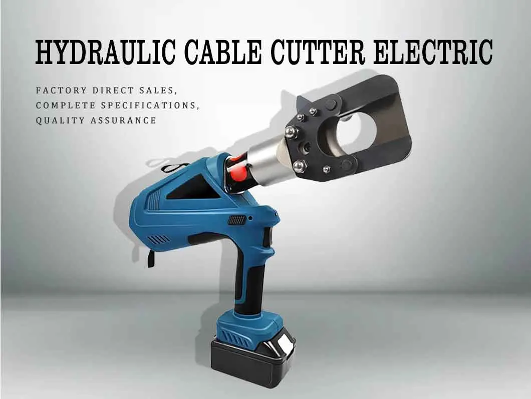Powered Cable Cutting Tool Electric Hydraulic Battery Cable Cutter