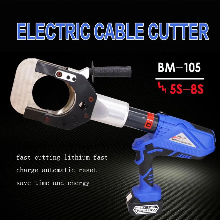 Battery Cutter Tool Remote Control Cable Shears Ec-105 Hydraulic Cable Cutting Tool