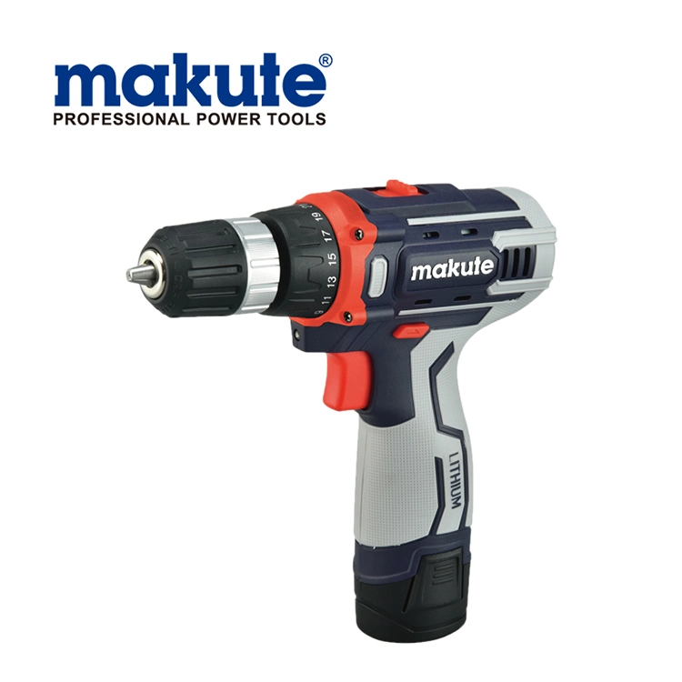 Makute Hand Drilling Power Tools Cordless Drill 12V Lion Battery