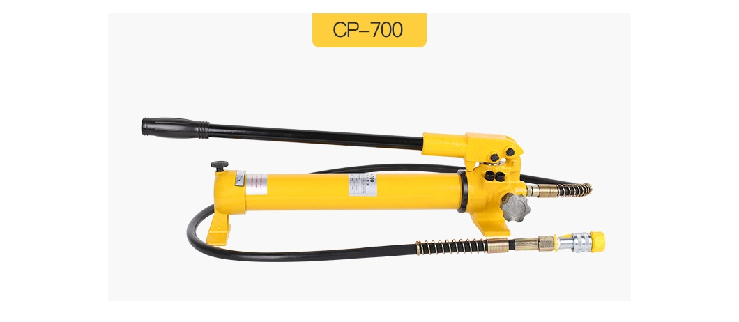 Hydraulic Hand Pump Cp-700 Press Portable Simple High Pressure Hand Oil Pump 700 Bar Factory Hot Sale