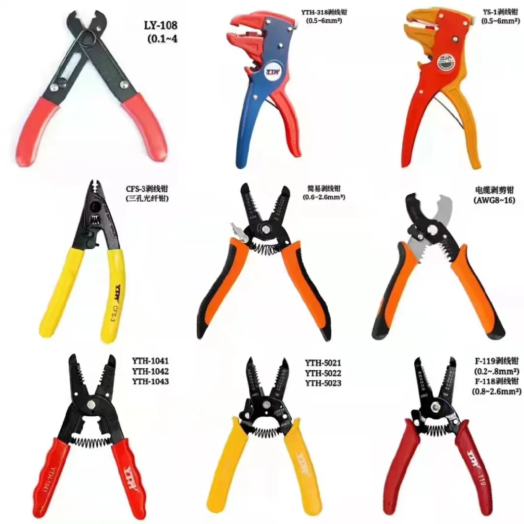 Crimping Pliers for Terminals Crimp Hand Tools Suitable for All Kinds of Terminal Pliers Combination High Precision