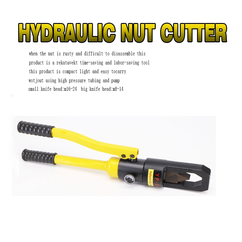 Yp-24 Manual Hydraulic Nut Breaking Tool Nut Breaker Hydraulic Bolt Cutter