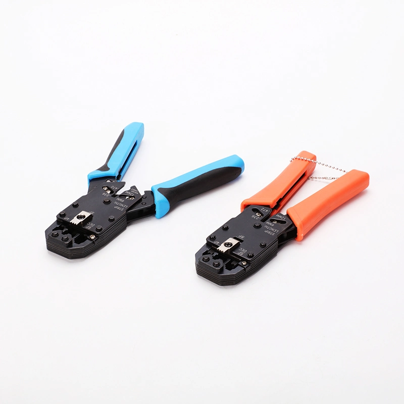 UTP/SFTP Cable Crimper/Crimping Plier for RJ45/8p8c, Rj12/6p6c, Rj11/6p4c, Rj9/4p4c Modular Plugs/Connector Hand Crimping Tool