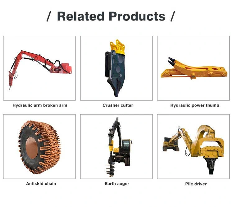 Hydraulic Stone/Log Clamp for Excavator