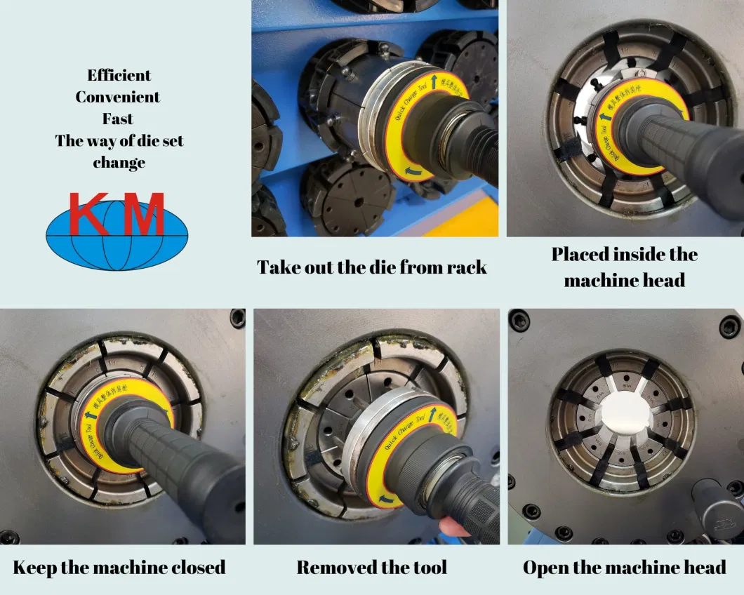 Automatic Crimping Machinery/Crimper for Hydraulic Hose Steel Tube Pipe