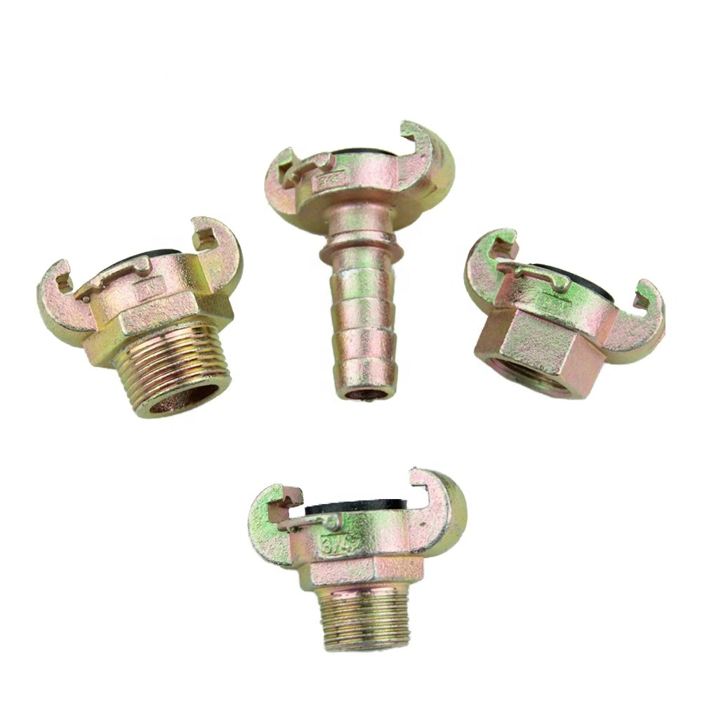 Heavy Duty Stainless Steel Carton Iron Zinc Plated American Germany British Type T Bolt V Band Aluminum PP Camlock Air Coupling Hydraulic Hose Fitting Clamp