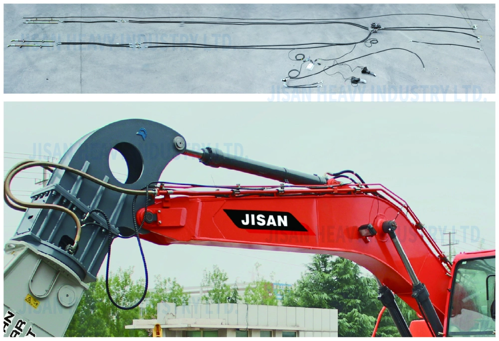 Heavy Duty Excavator Hydraulic Shear Attachments Steel Cutter Machine Hydraulic Demolition Scissors Shear