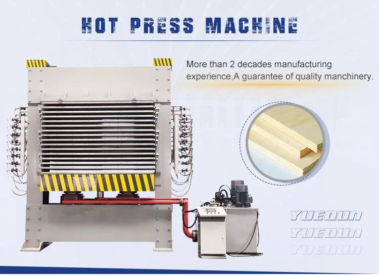 Plywood Production Line Hot Press Machine Electric Hydraulic Press Wood Panel