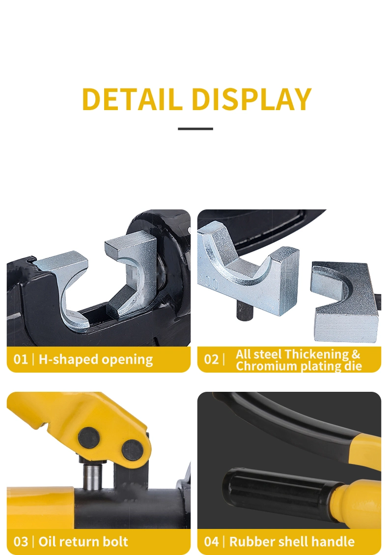 Hydraulic Crimping Tool with Crimping Rang 16~300mm2 (YQK-300)