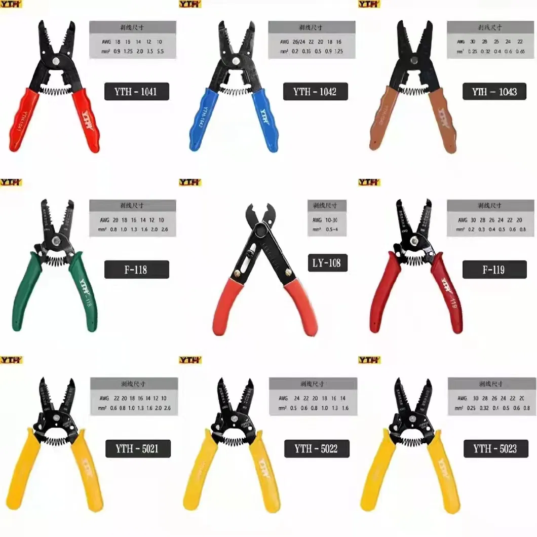 Crimping Pliers for Terminals Crimp Hand Tools Suitable for All Kinds of Terminal Pliers Combination High Precision