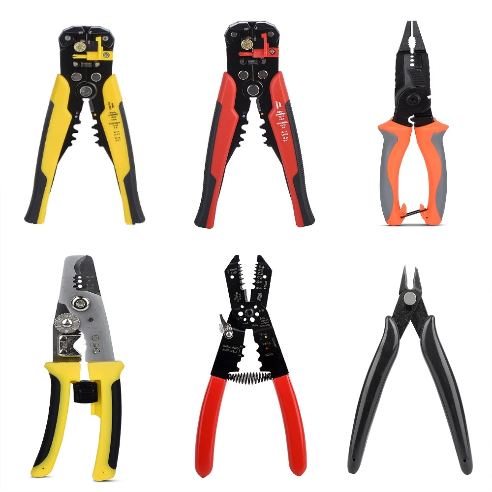 Crimping Pliers for Terminals Crimp Hand Tools Suitable for All Kinds of Terminal Pliers Combination High Precision