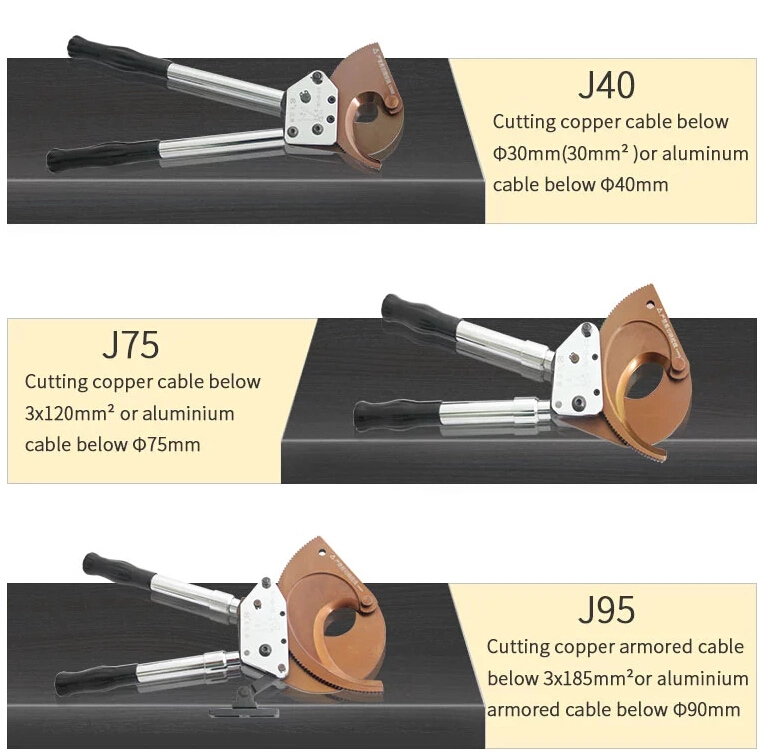 Electrical Battery Powered Hydraulic Cable Cutter