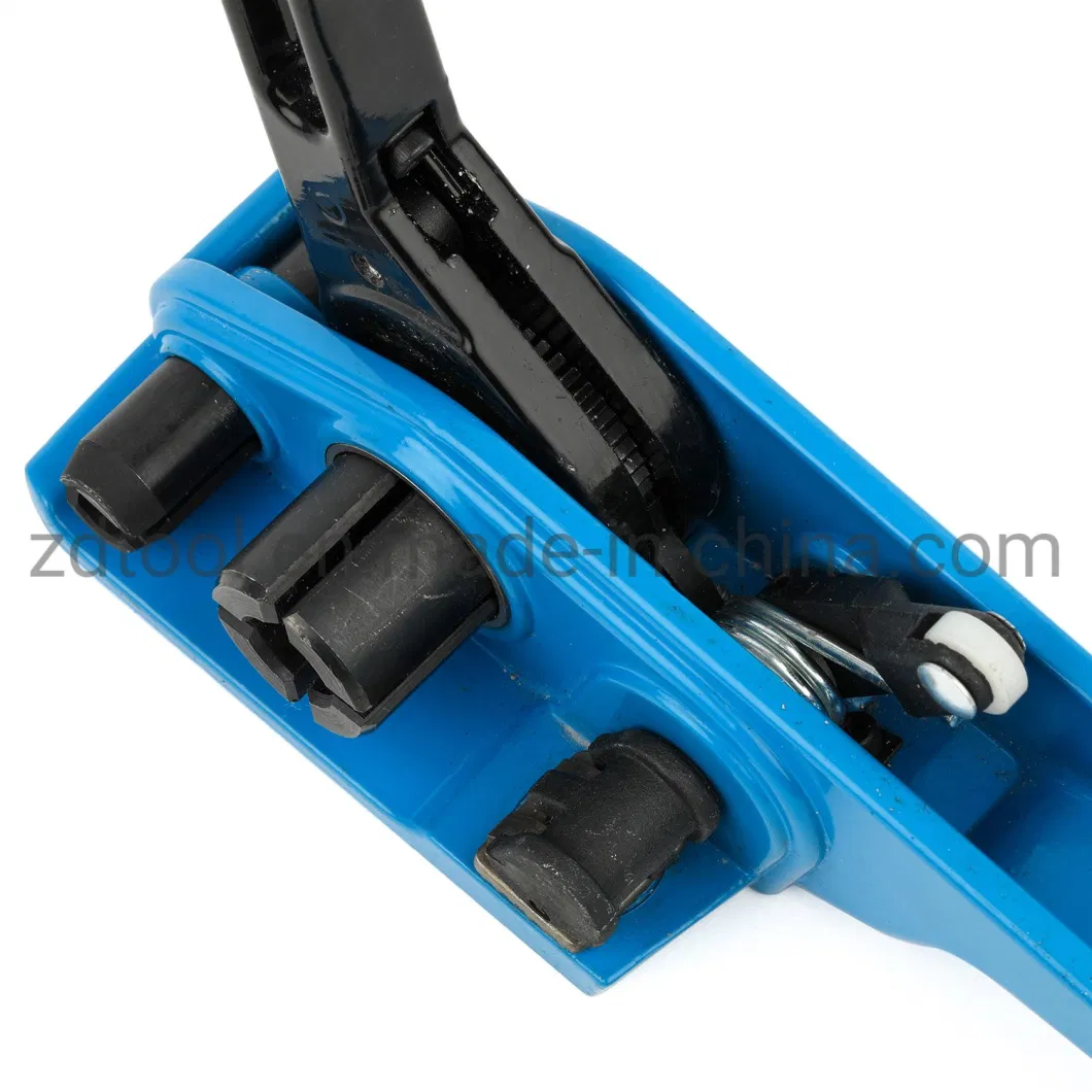 Zdpack Manual Hand Plastic Banding Crimping Strapping Bander Tool for Polyester Pet Strap