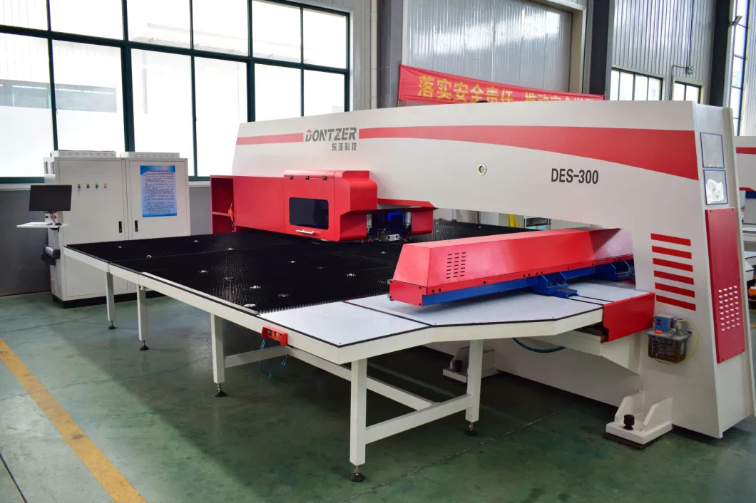 Easy Handling O Type, 1.5*2.5m Galvanized Steel Panel Plate Mechanical CNC Turret Press Punch Machine Tools for Screen Mesh Hole, Metal Coil