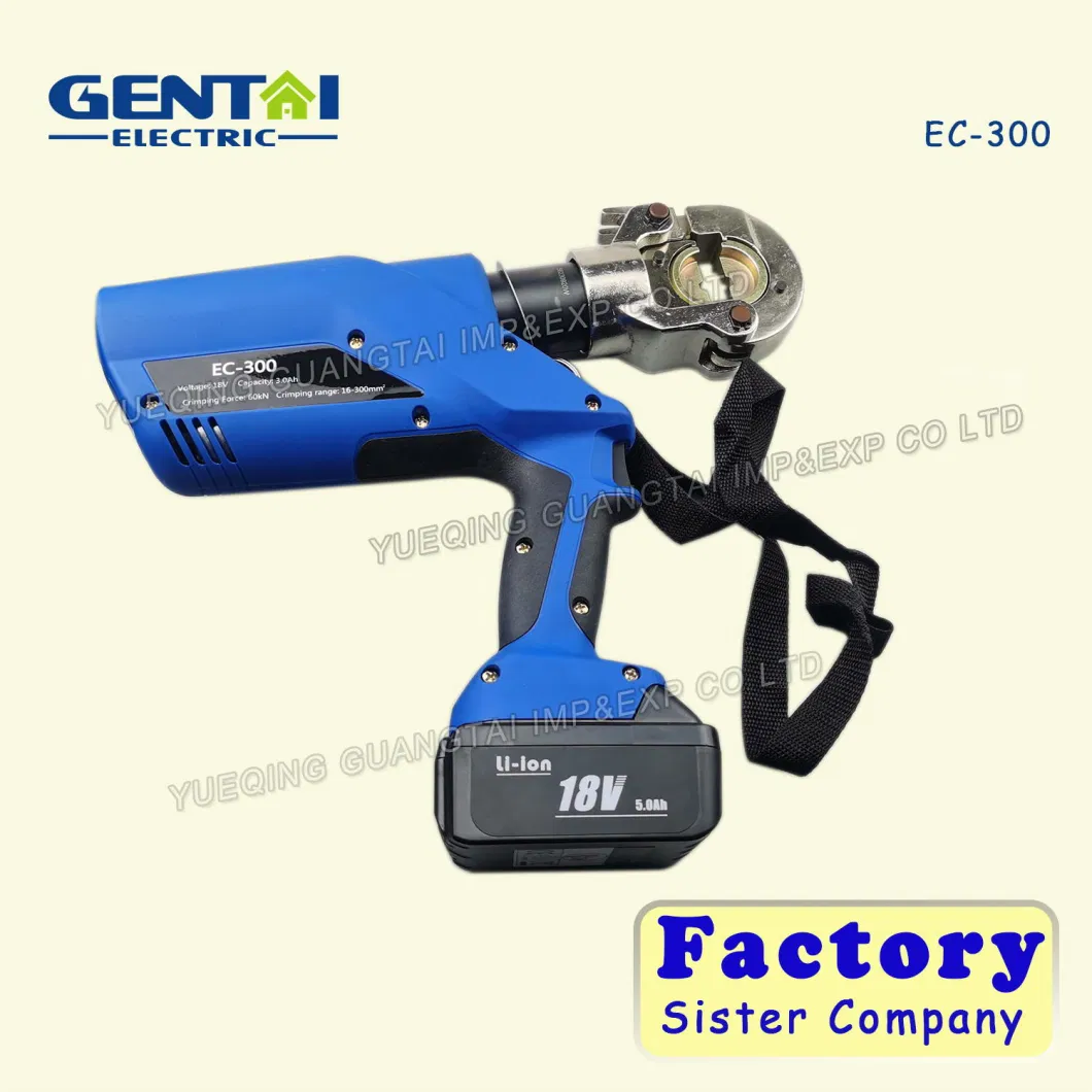 Ec-300 Ez-300 Mini Electric Battery Style Hydraulic Crimping Tool