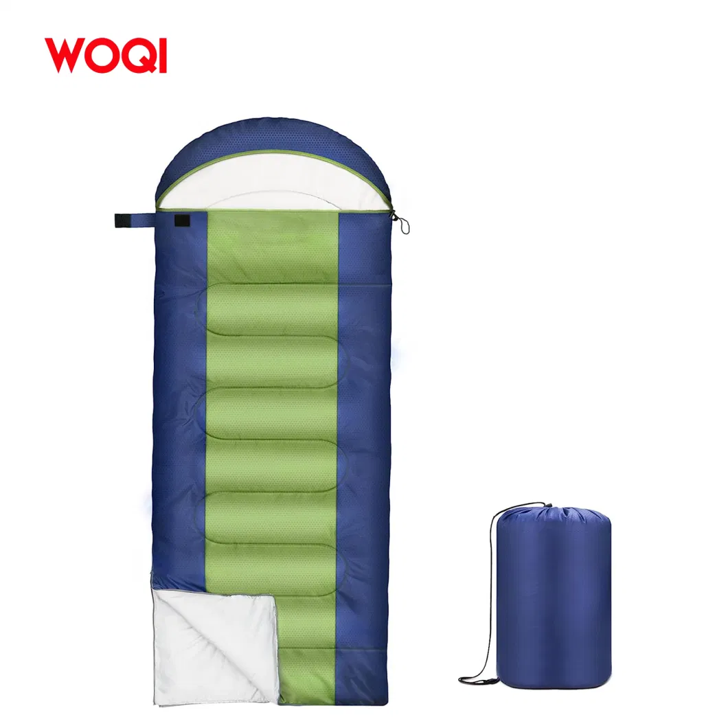 Four Seasons Warm Weather Waterproof Lightweight Outdoor Portable Thickened Customized Unisex Envelope Camping Sleeping Bag