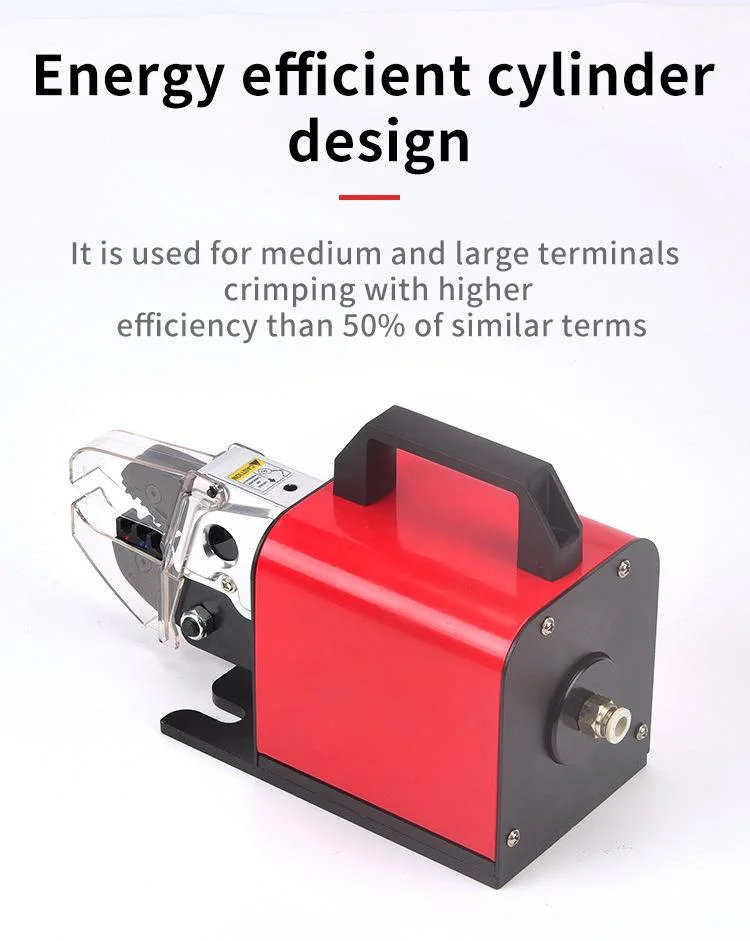 Pneumatic Pipe Press Crimping Machine Copper Tube Terminal Lugs Tool