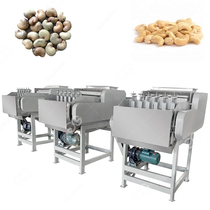 New Automatic Cashew Cracking Breaking Machine Cashew Nut Cracker