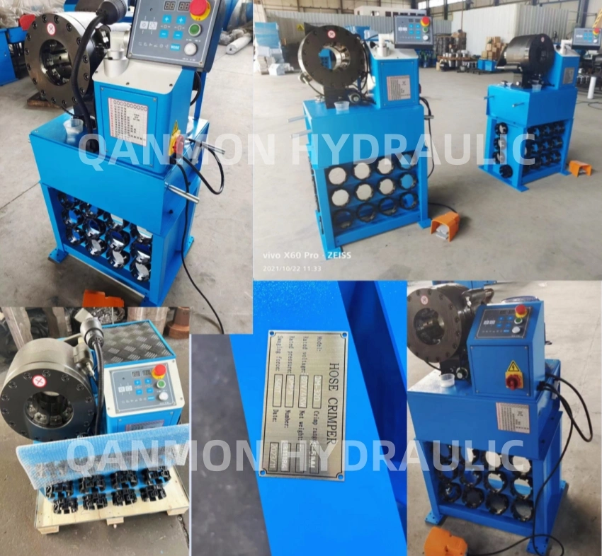 Factory Sales Directly Lowest Price Top Quality Guarranty 1/8-2inch 6sh R15 Europ Hydraulic Pipe Crimper