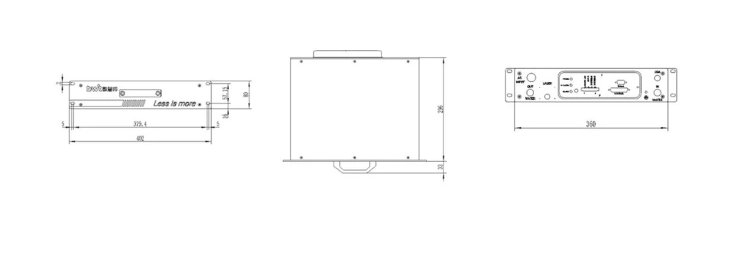 Bwt Fiber Laser Cutting Source Bfl-Cw1000f-2