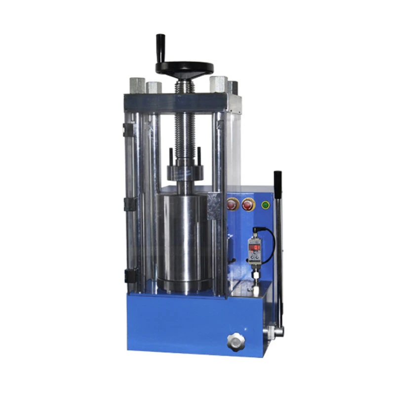 New Small Volume Manual Isostatic Pressing Hydraulic Press for Solid Forklift Tire